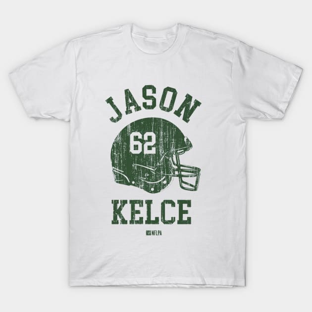 Jason Kelce Philadelphia Helmet Font T-Shirt by TodosRigatSot